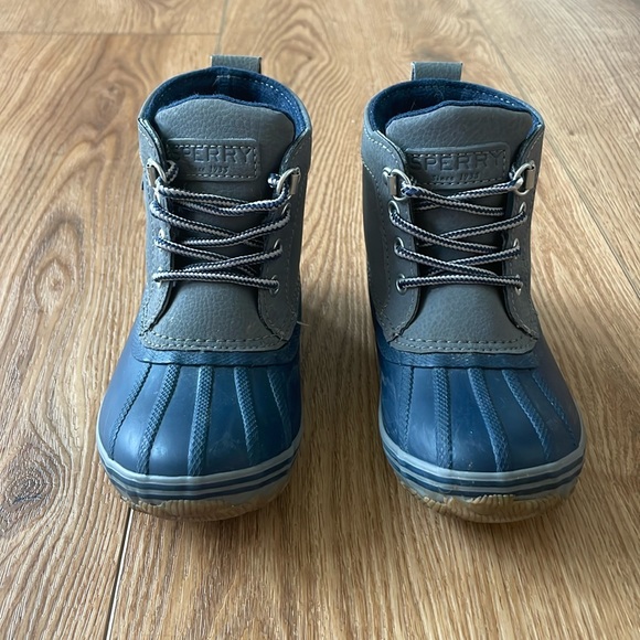 Sperry Little Kids Bowline Leather Boot - Picture 1 of 6